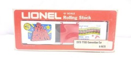 1978 Lionel Trains 6-9678 TTOS Universal City Cal Conversation BoxCar NI... - $9.89