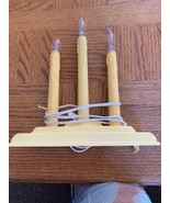 Electronic Plug In 3 Tier Christmas Candle-VERY RARE-Brighten Your House... - $16.73
