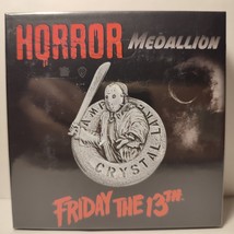 Friday The 13th Jason Crystal Lake Camp Medallion Metal Ingot Official Figurine - £19.43 GBP