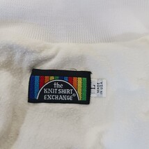 Vintage The Knit Shirt Exchange McCloud Realtors Embroidered Mens L White Jacket image 5