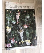 Vintage Simplicity Pattern 7638 Christmas Crochet Step by Step Crochet 1... - $15.88