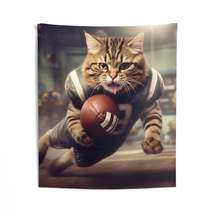 Football Field Felines: Kitty Cats in Sport Tackling Scoring Game Position - Ind - £32.65 GBP+