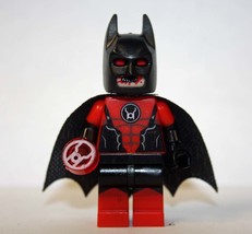 1 Batman Red Lantern Superhero Minifigure Block Toys - £5.15 GBP