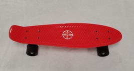Kartium Kids 23&quot; Red Plastic Skateboard - £34.78 GBP