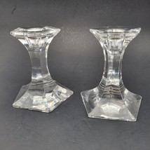 Set of 2 Joseph Riedel Austrian Crystal Candle Stick Holder Vintage - $951.78 MXN