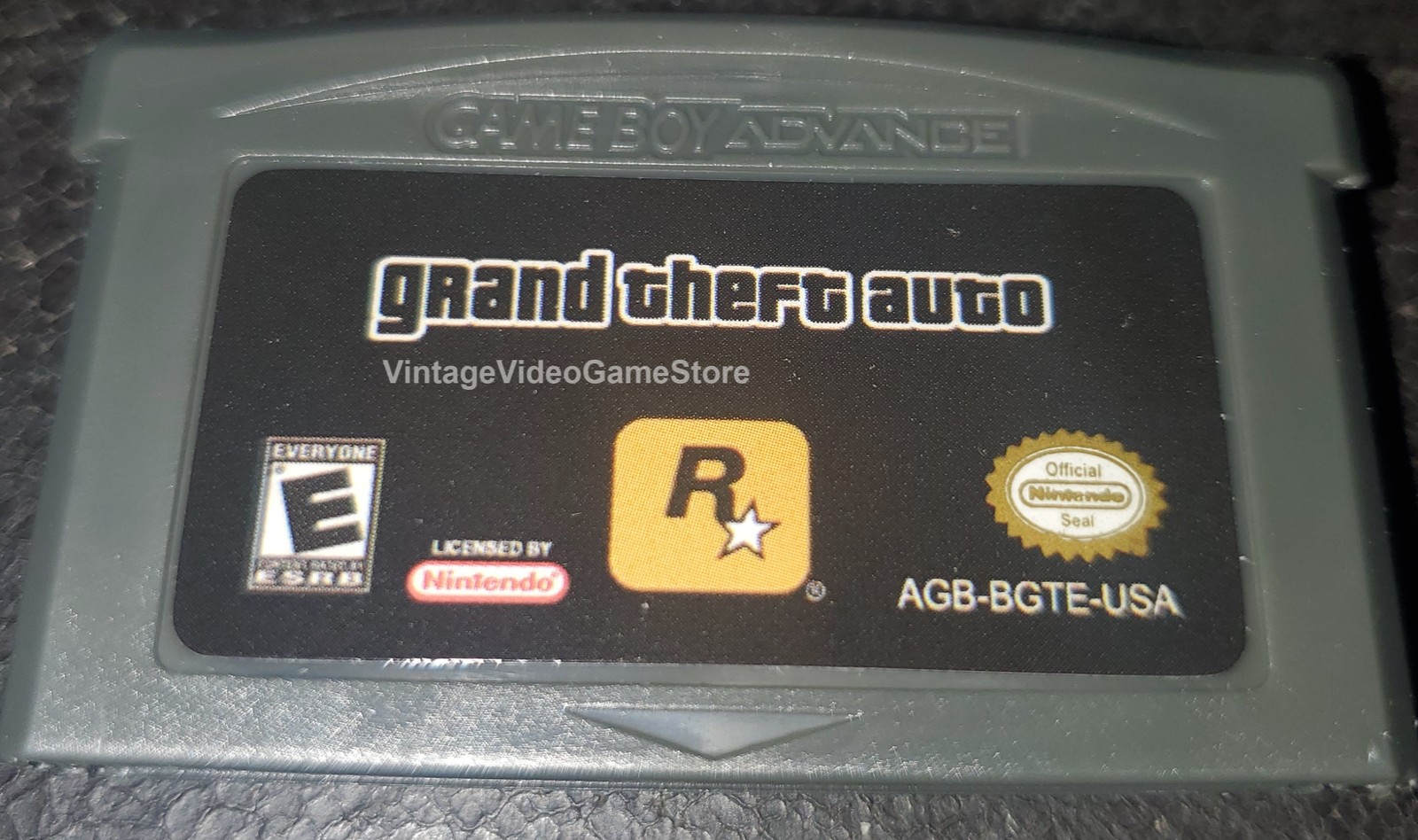 Grand Theft Auto GTA GBA Video Game Cartridge Nintendo Gameboy Advance