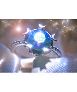 HAUNTED RING INFINITE MOON GODDESS HIGHEST LIGHT COLLECTION OOAK MAGICK - $557.77