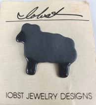 Acrylic Cute Fashion Sheep Brooch Women Cartoon Animal Badge Pins Summer Jewelry - $9.99