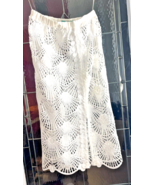 Waimari Brisas Skirt Small Handmade in White BOHO Originally $215.00 - $121.79 CAD