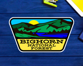 Bighorn National Forest Decal Sticker 4&quot; Wyoming Park Vinyl - £4.17 GBP
