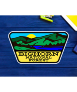 Bighorn National Forest Decal Sticker 4&quot; Wyoming Park Vinyl - $5.24