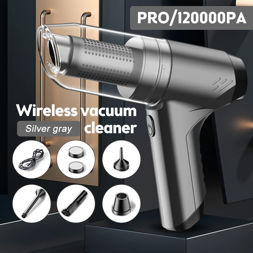 99000Pa Car Vacuum Cleaner 3 in 1 Vehicle Wireless Vacuum Cleaner Handheld - £25.86 GBP+