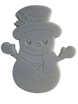 Craft Paint Paintable Snowman Winter Emblem Trailer Hitch Plug Receiver ... - $1,009.85 MXN
