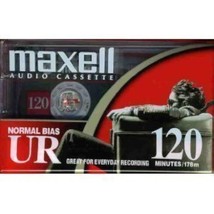 Maxell UR 120 - Cassettes- Normal BIAS - Box of 10 Cassettes - £106.38 GBP