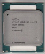 INTEL XEON E5-2660 V3 SR1XR 2.6GHZ+ 25MB L3 10-CORE LGA2011-3 (CPU ONLY)... - $56.31 CAD