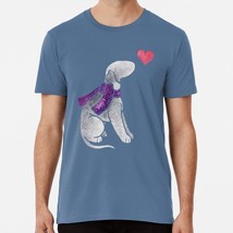 Watercolour Bedlington Terrier Size S to 5XL Made in the USA T-Shirt - £17.60 GBP