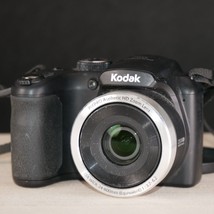 Kodak PIXPRO AZ252 3&quot; LCD Bridge 25X Zoom Digital Camera Black *TESTED* - £43.27 GBP