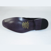 Mens AFTER MIDNIGHT Formal Stage Dress shoes Slip on Soft Velvet 6753 black image 2