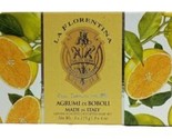la Florentina 3x 4 Oz Bath Bar Soap Agrumi Di Boboli Orange Citrus scent - $14.95