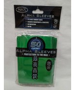 (1) (50) Pack Max Protection Green Standard Size Alpha Sleeves #7050L FG - $16.29 CAD