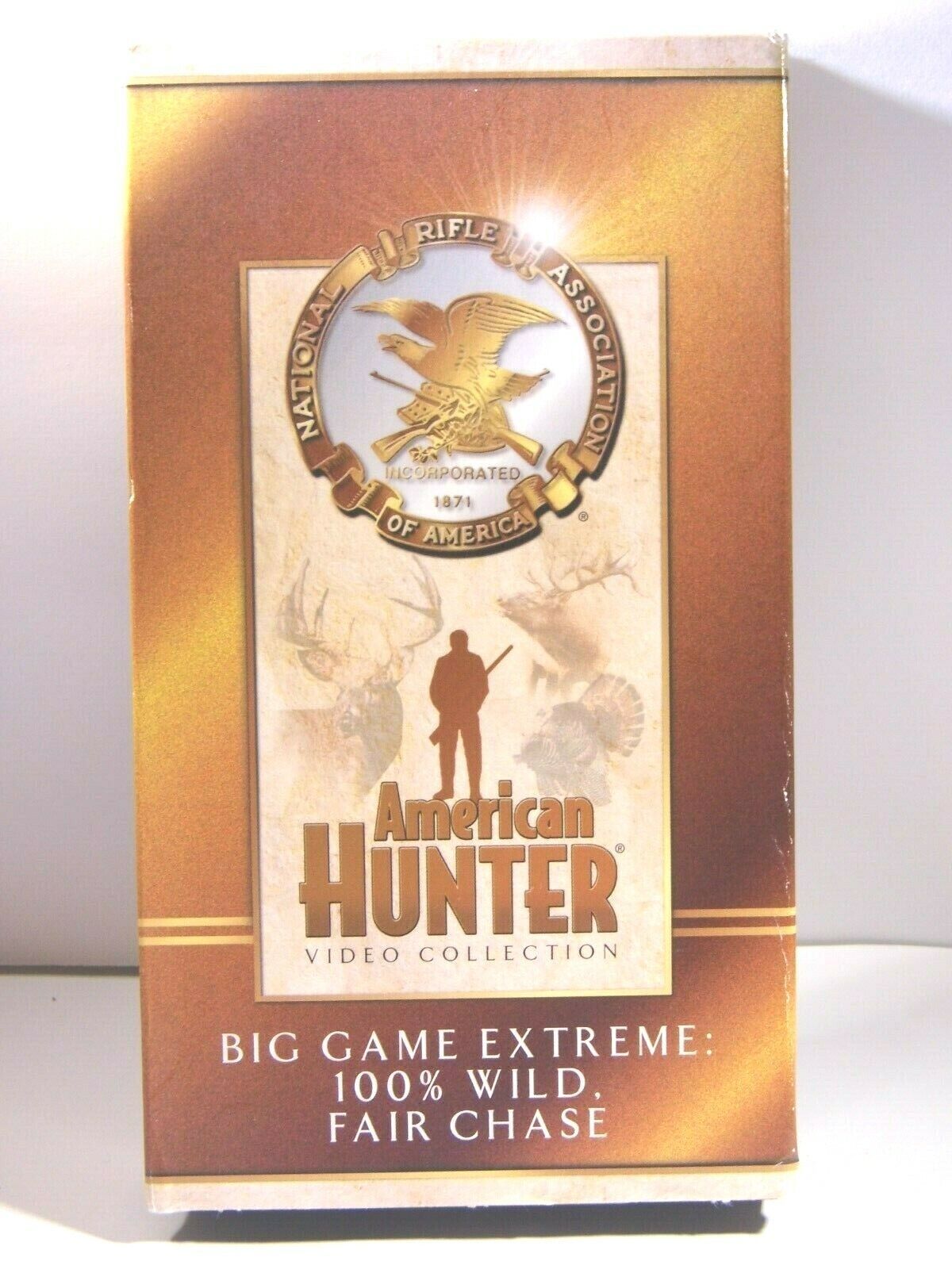 American Hunter Big Game Extreme 100% Wild Fair Chase VHS Video Tape NRA - $2.24