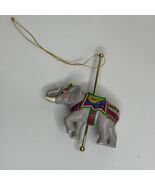 Avon Regal Carousel Elephant Ornament Hanging Decor Festive - $8.00