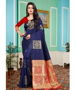 Sarees Fabric Banarasi Silk (Saree Length Size :5.5 m ) - $63.09 CAD