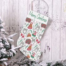 Christmas Stocking - Holiday Sock - Kitteh - $13.97