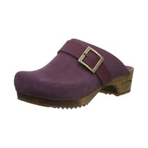 Sanita Women&#39;s Urban Open Clogs, Purple-Violett (Aubergine 47), 7-7,5  - £130.01 GBP