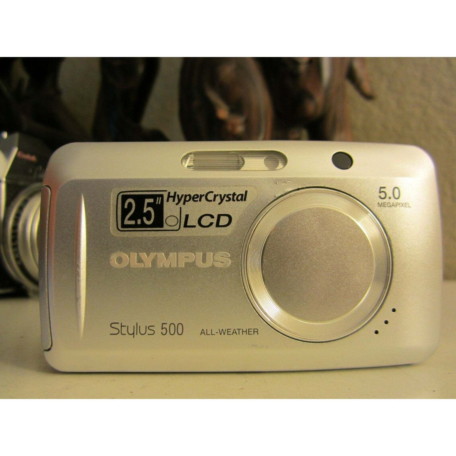 Primary image for Olympus Stylus 500 Digital 5.0MP Digital Camera - Silver