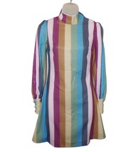 Olivia Rubin NWT $450 Melissa Winter Stripe Sequined Dress Size 0-US - £70.57 GBP