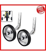 Heavy-Duty Rear Bicycle Stabilizers for Kids Bikes 14-18 Inch - Stronger... - $36.62
