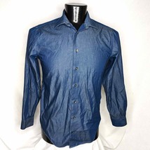 Men&#39;s Shirt Kenneth Cole long sleeve Button shirt medium - £7.47 GBP
