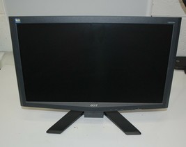 Acer X203H bd 20&quot; LCD DVI VGA Widescreen Computer Monitor w/ Stand - £66.00 GBP