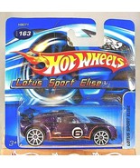 2005 Hot Wheels Collector #163 LOTUS SPORT ELISE Purple w/White 10 Sp Sh... - $9.10