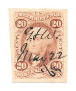 1862-71 R41a First Issue Revenue, Foreign Exchange, Washington, Imperfor... - $88.99