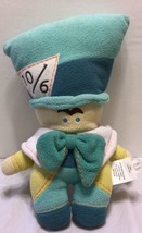 NWT Disney Store Exclusive Pook-a-Looz Mad Hatter 12&quot; Plush Alice Wonder... - $27.71