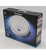 *L) Brookstone 3 in 1 Robotic Vacuum Cleaner for Hard Surfaces Sweeps Dusts - £24.10 GBP