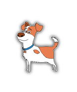 The Secret Life of Pets Max Dog Sticker Vinyl Decal Waterproof Laptop Ca... - $4.50+