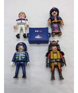 Lot Of (4) Playmobil Figures Magician Samurai Mountain Climber EX DI - $23.75