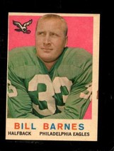 1959 Topps #25 Bill Barnes Ex Eagles *X86212 - £1.95 GBP
