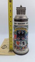 Gerz Germany Deutschland Reunification Stein Lidded 11" H Limited Edition image 14