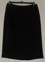 New Womens Dressbarn Lined Black Skirt Size 4 - £20.14 GBP