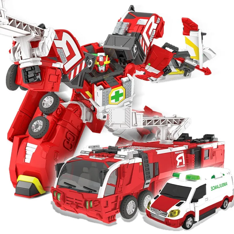 2 IN 1 Hello Carbot Transformation Robot Toys Action Figures Deformation Rescue - £62.18 GBP