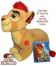 Disney Lion King BluRay plus Lion King KION Simbas Son 20&quot; Plush Toy - £19.48 GBP