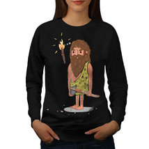 Wellcoda Stone Age Idea Womens Sweatshirt, Light Bingo Casual Pullover Jumper - £25.95 GBP+