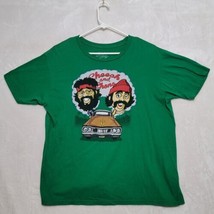 Cheech and Chong T Shirt Adult XL Green Low Rider Short Sleeve Casual - $17.87