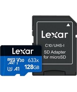 Lexar 633x UHS-I MicroSDXC Card U3 Micro SD 128GB, 256GB, 512GB with Adapters - £11.18 GBP - £30.02 GBP