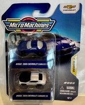 Jazwares Micro Machines Series 1 #006 Two Pack #0502 Camaro SS &amp; #0503 C... - $19.19
