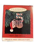 Hallmark Keepsake ORNAMENTS-Child&#39;s Fifth Christmas-1993-New - £5.77 GBP